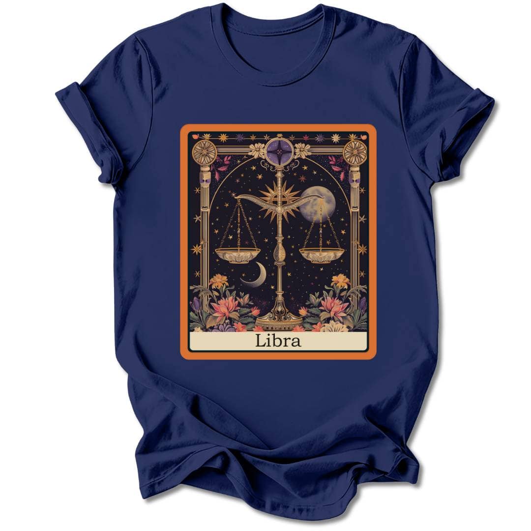 T-Shirt Navy / S LIBRA T-SHIRT