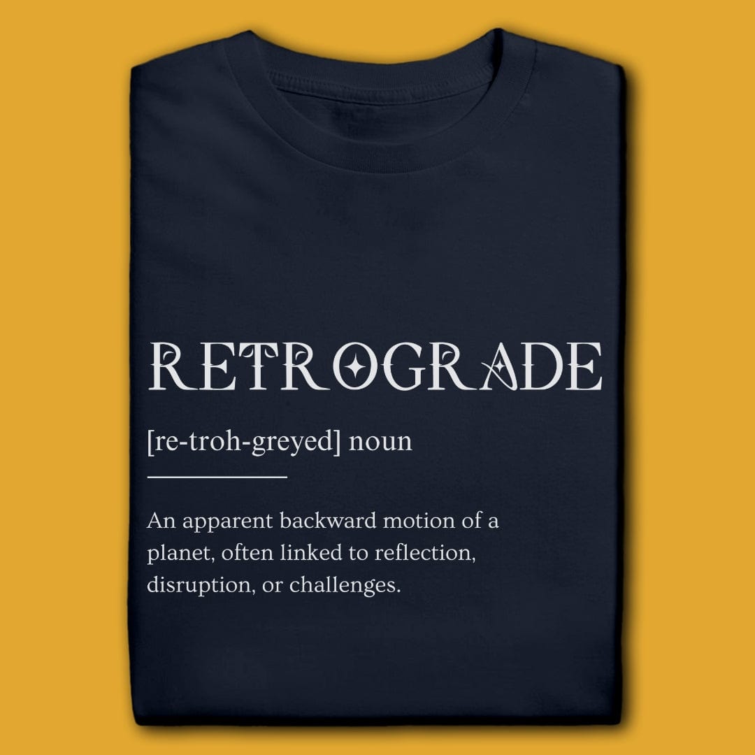 T-Shirt Navy / S RETROGRADE DEFINITION T-SHIRT
