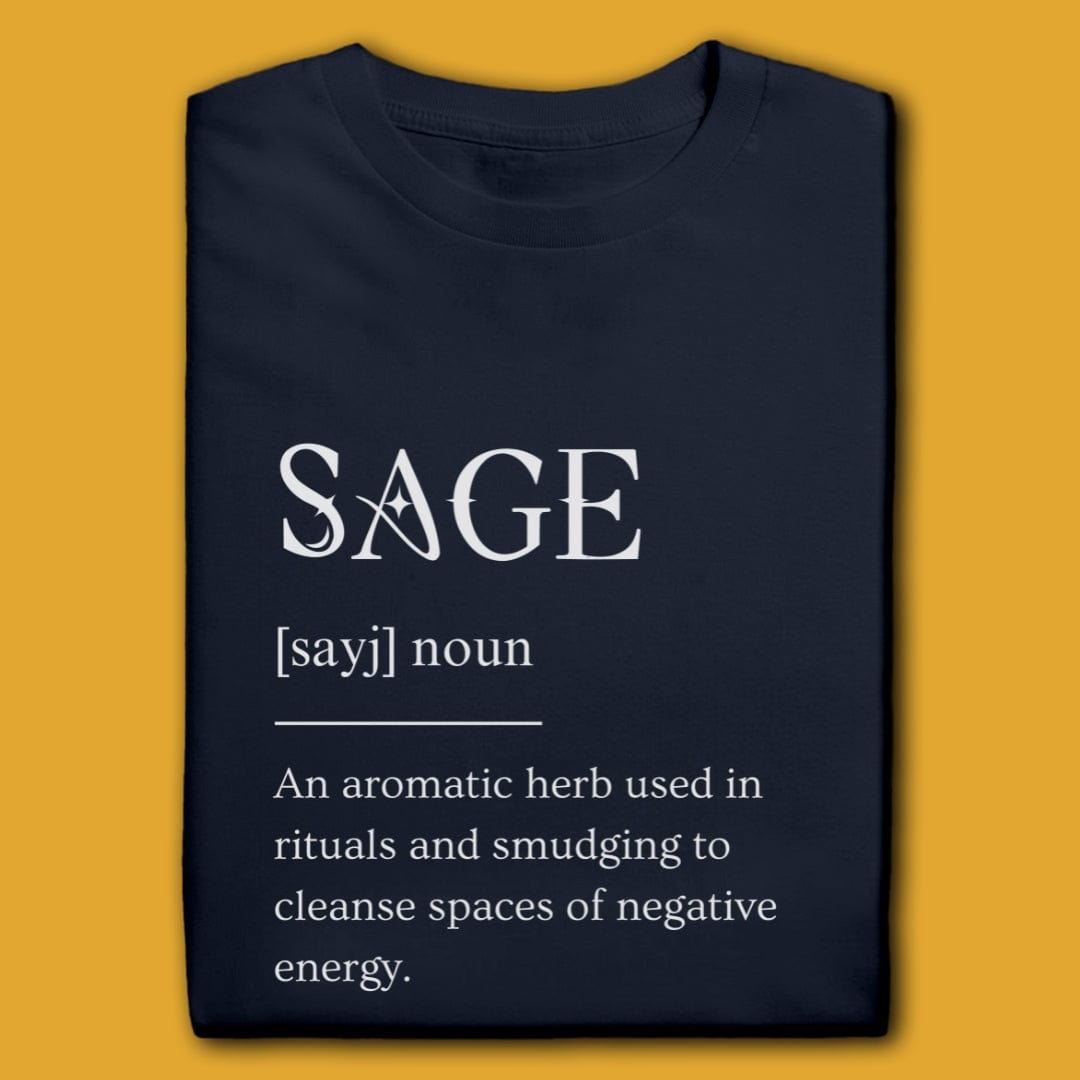 T-Shirt Navy / S SAGE DEFINITION T-SHIRT