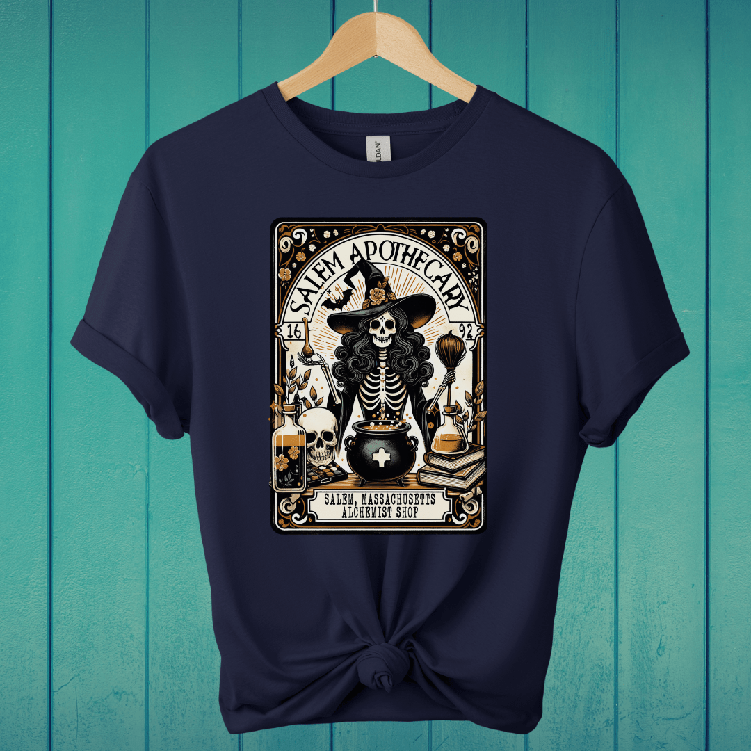 T-Shirt Navy / S Salem Apothecary Tarot T-Shirt