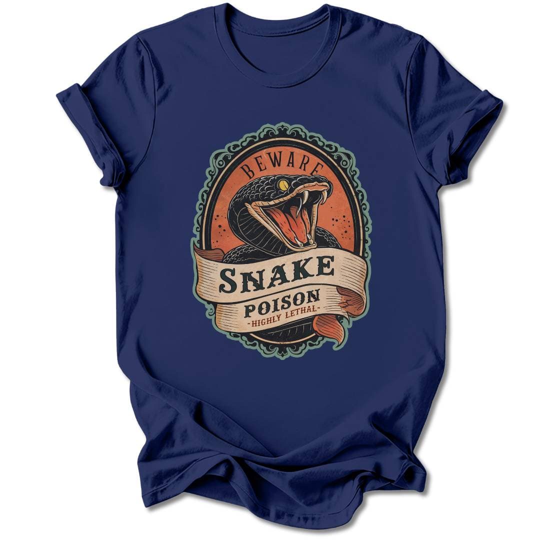T-Shirt Navy / S SNAKE POISON T-SHIRT