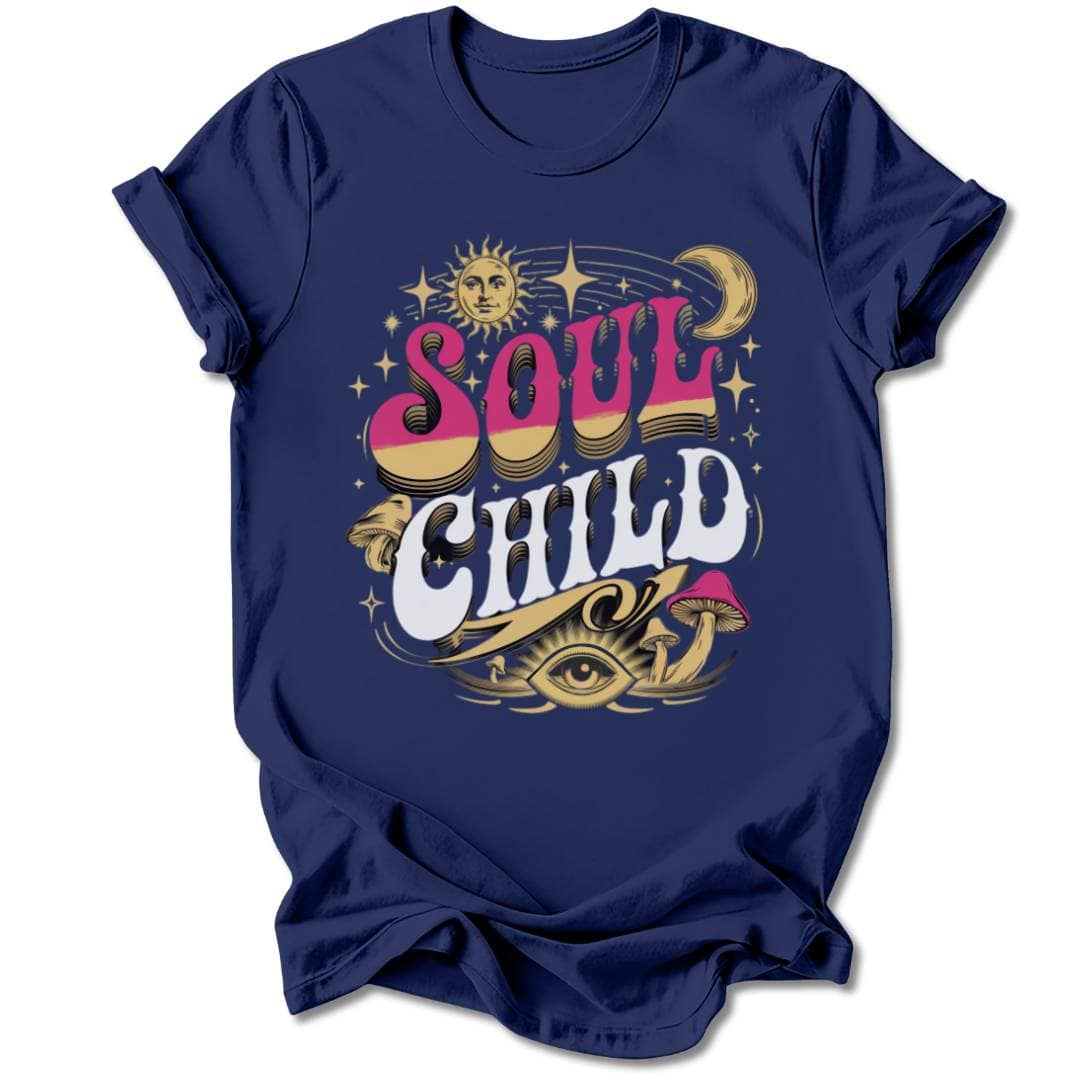 T-Shirt Navy / S SOUL CHILD T-SHIRT
