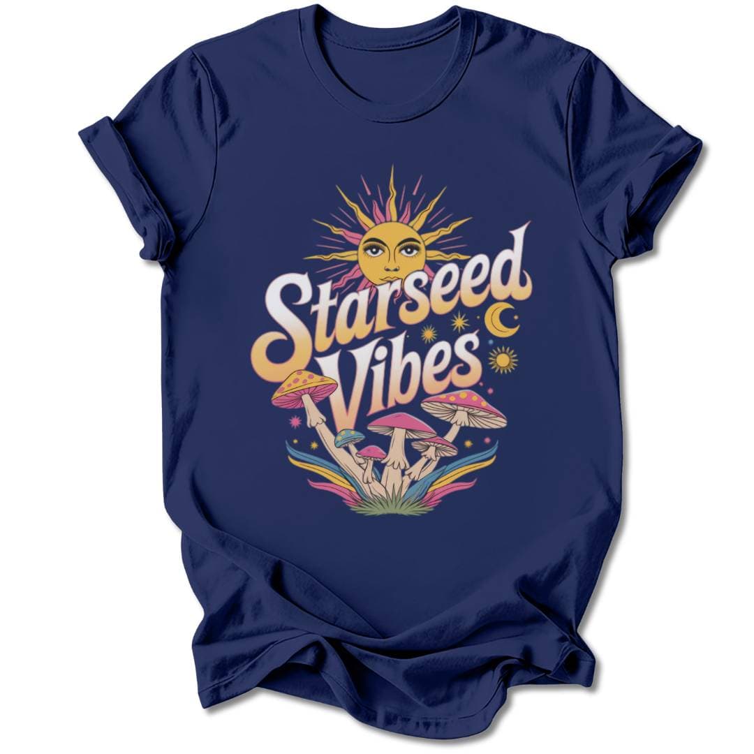 T-Shirt Navy / S STARSEED VIBES T-SHIRT