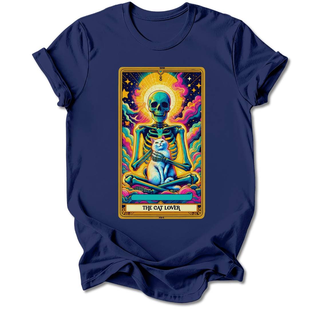 T-Shirt Navy / S THE CAT LOVER T-SHIRT