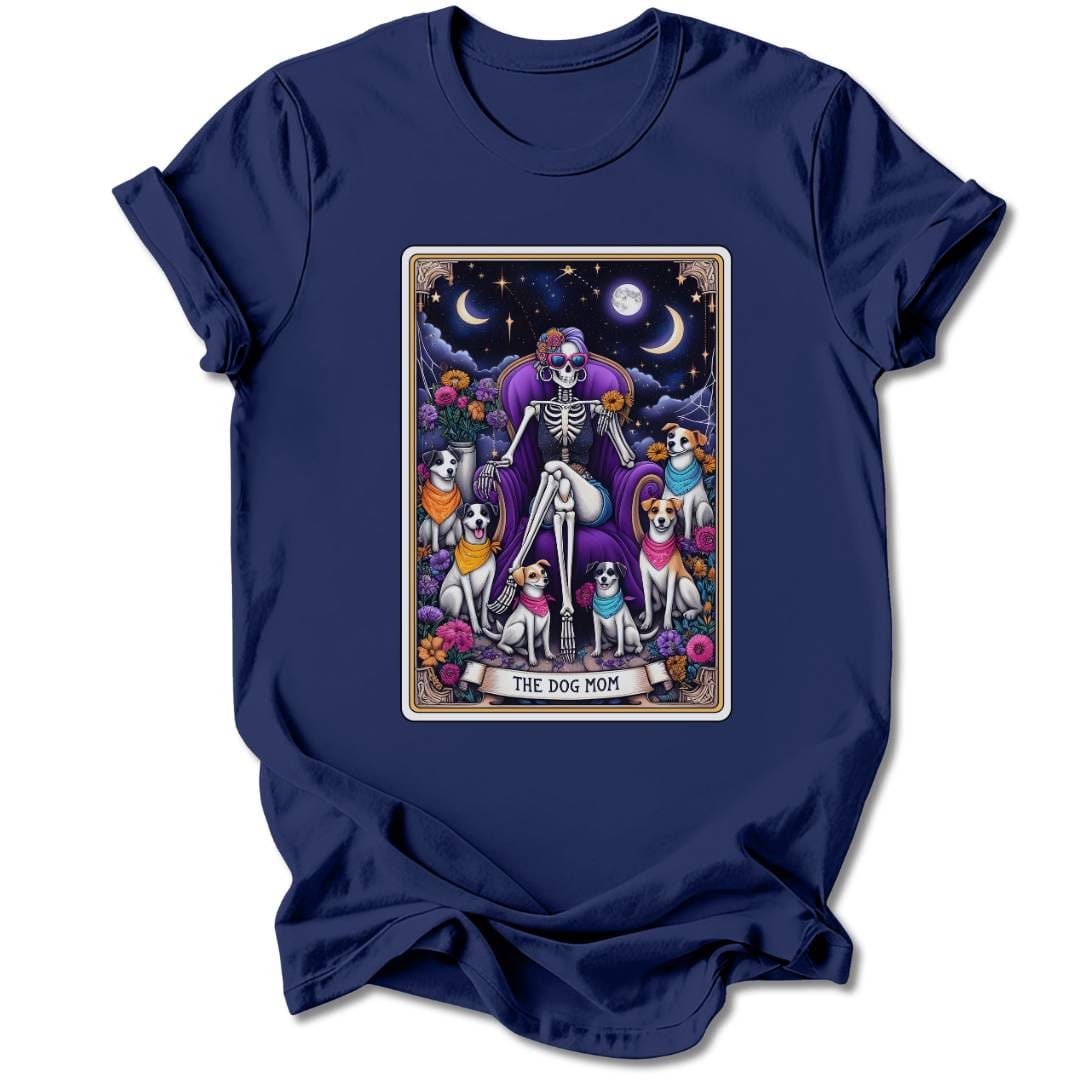 T-Shirt Navy / S THE DOG MOM T-SHIRT
