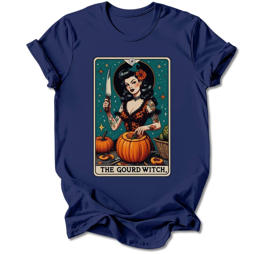 T-Shirt Navy / S THE GOURD WITCH T-SHIRT