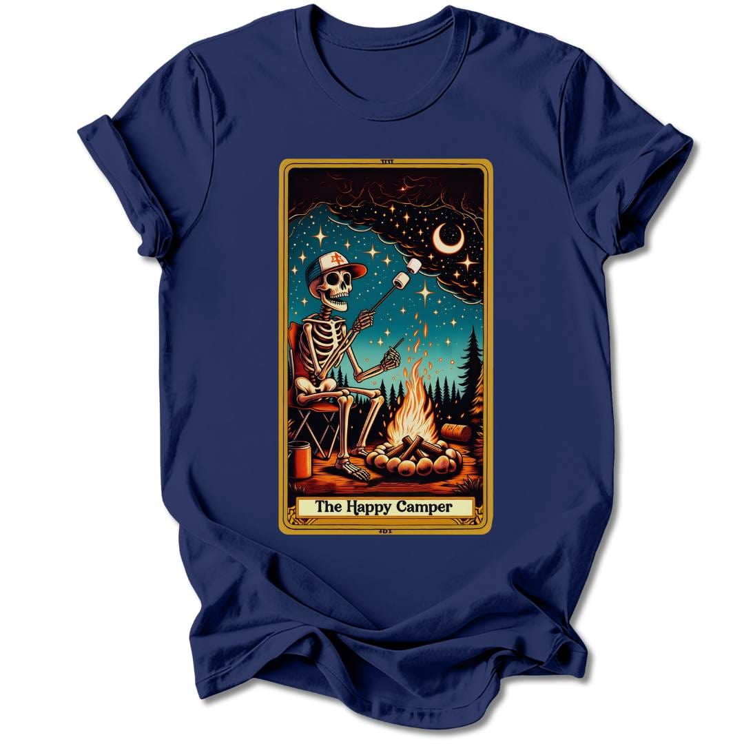 T-Shirt Navy / S THE HAPPY CAMPER T-SHIRT