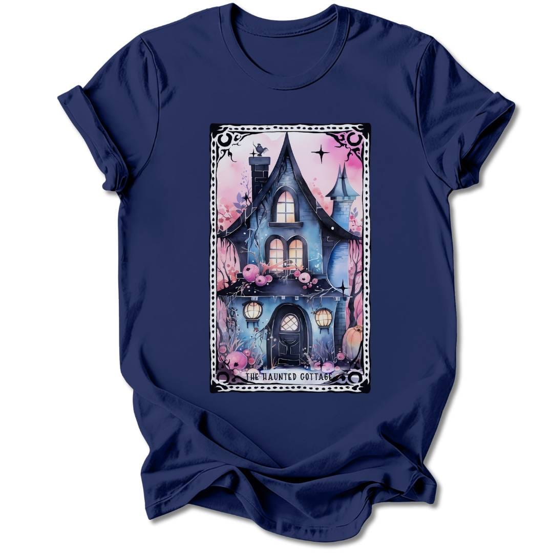 T-Shirt Navy / S THE HAUNTED COTTAGE T-SHIRT