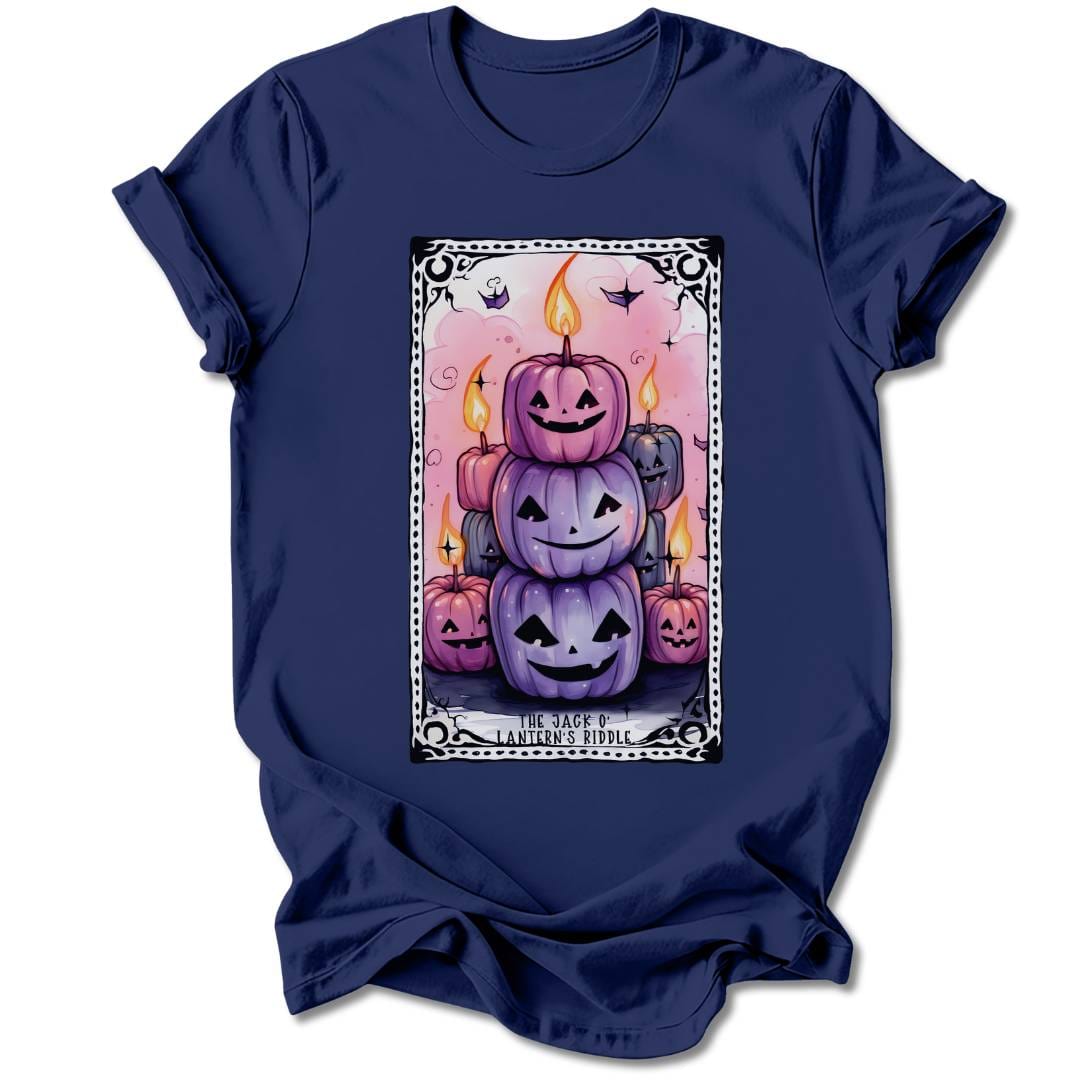 T-Shirt Navy / S THE JACK O LANTERN'S RIDDLE T-SHIRT