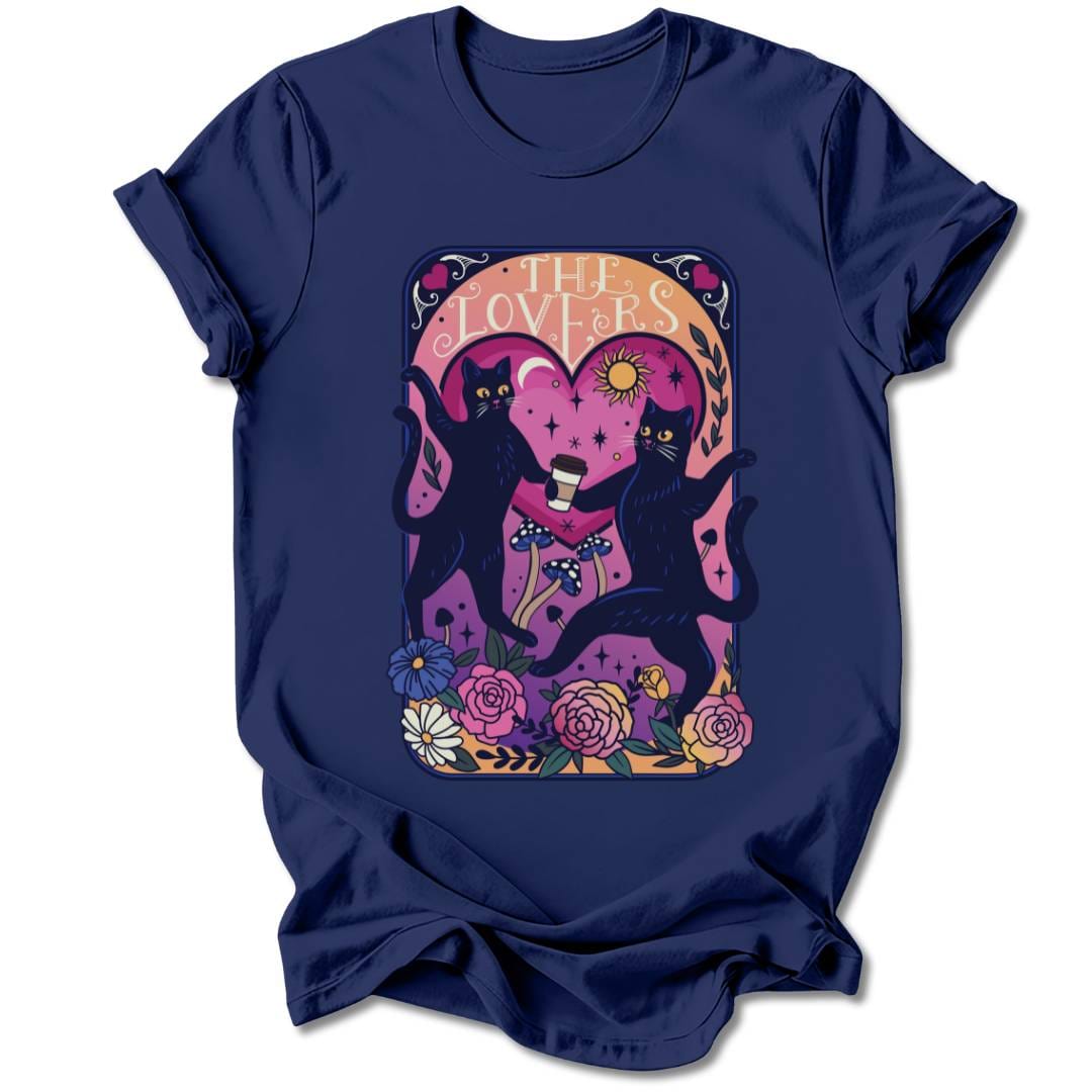 T-Shirt Navy / S THE LOVERS T-SHIRT