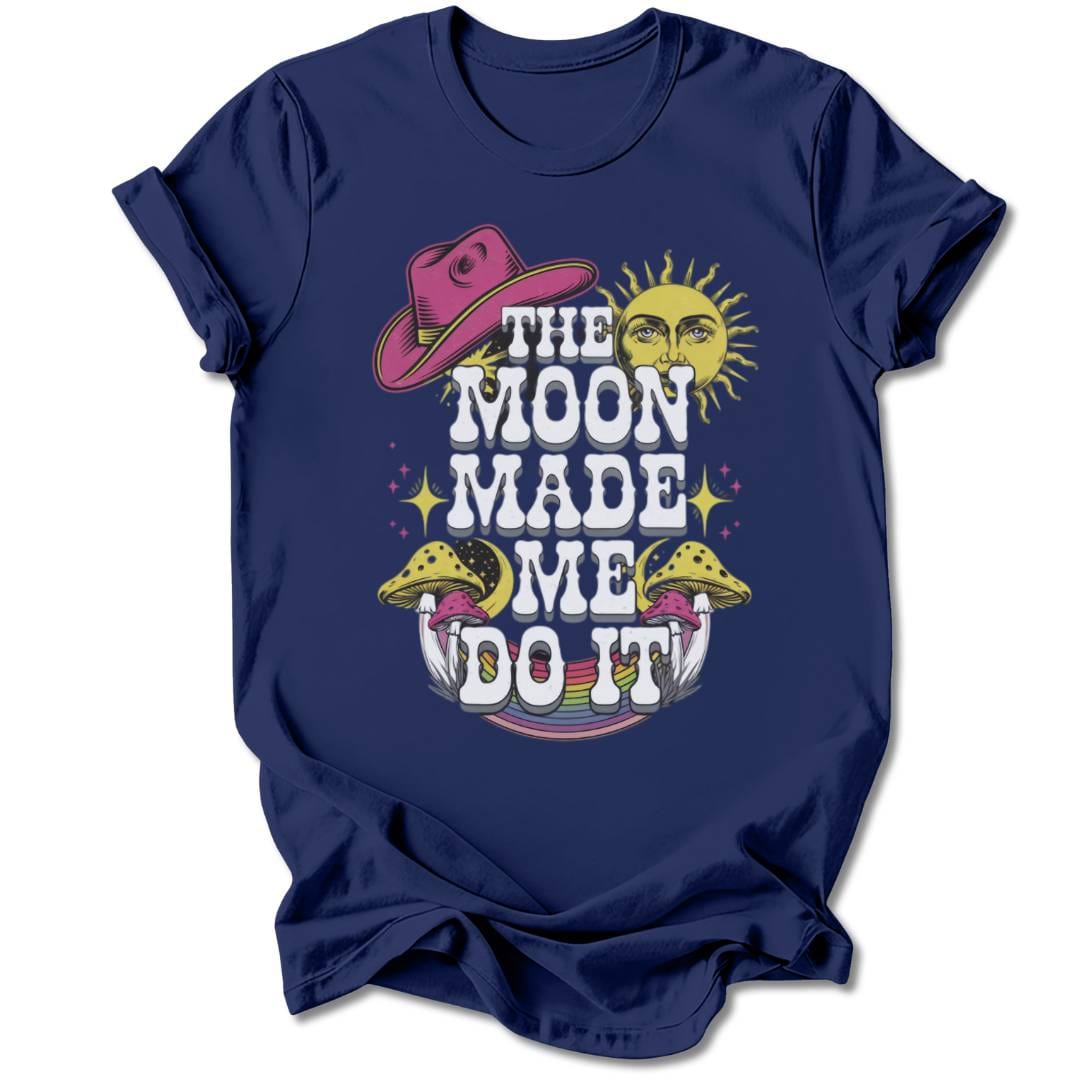 T-Shirt Navy / S THE MOON MADE ME DO IT T-SHIRT