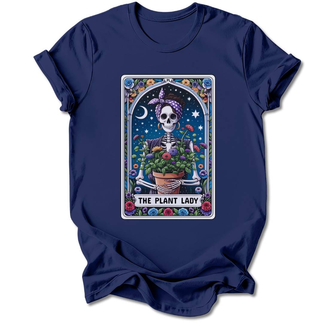 T-Shirt Navy / S THE PLANT LADY T-SHIRT