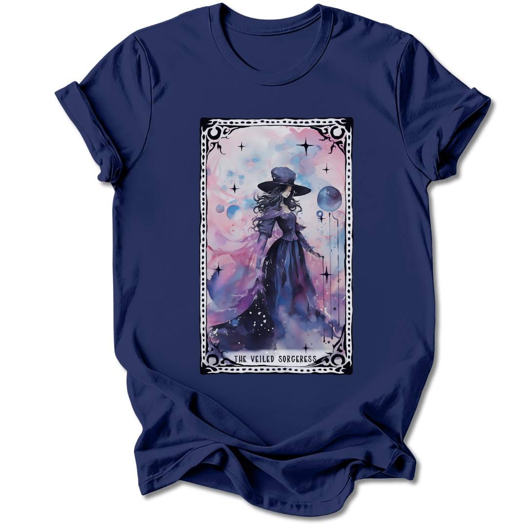 T-Shirt Navy / S THE VEILED SORCERESS T-SHIRT