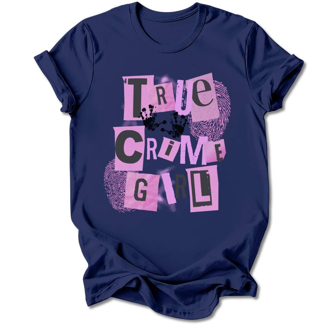 T-Shirt Navy / S TRUE CRIME GIRL T-SHIRT