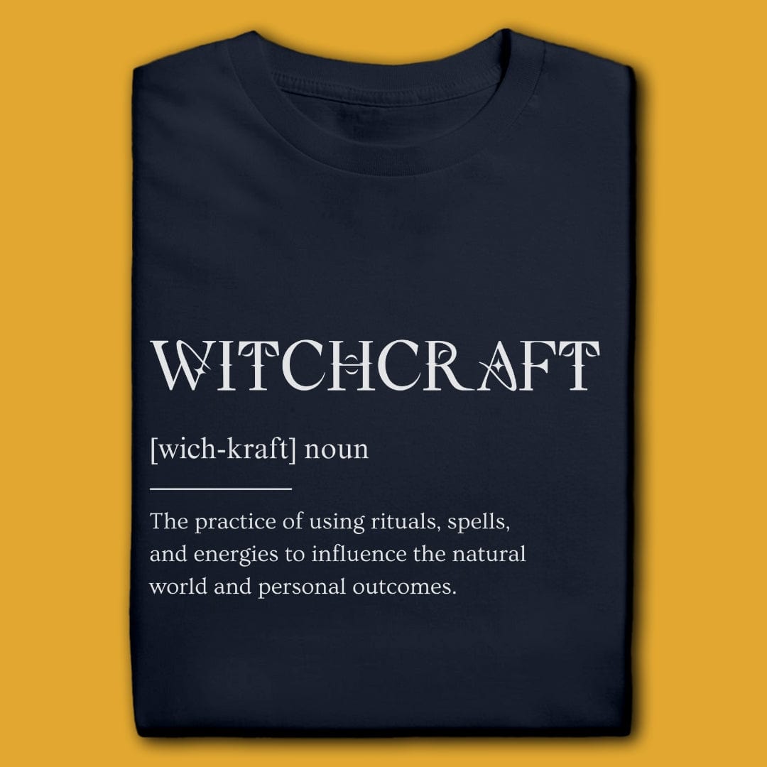 T-Shirt Navy / S WITCHCRAFT DEFINITION T-SHIRT
