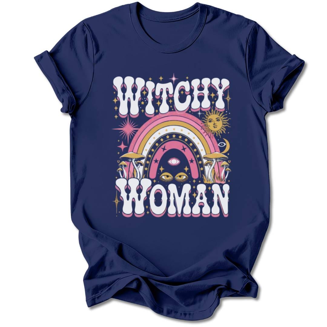 T-Shirt Navy / S WITCHY WOMAN T-SHIRT