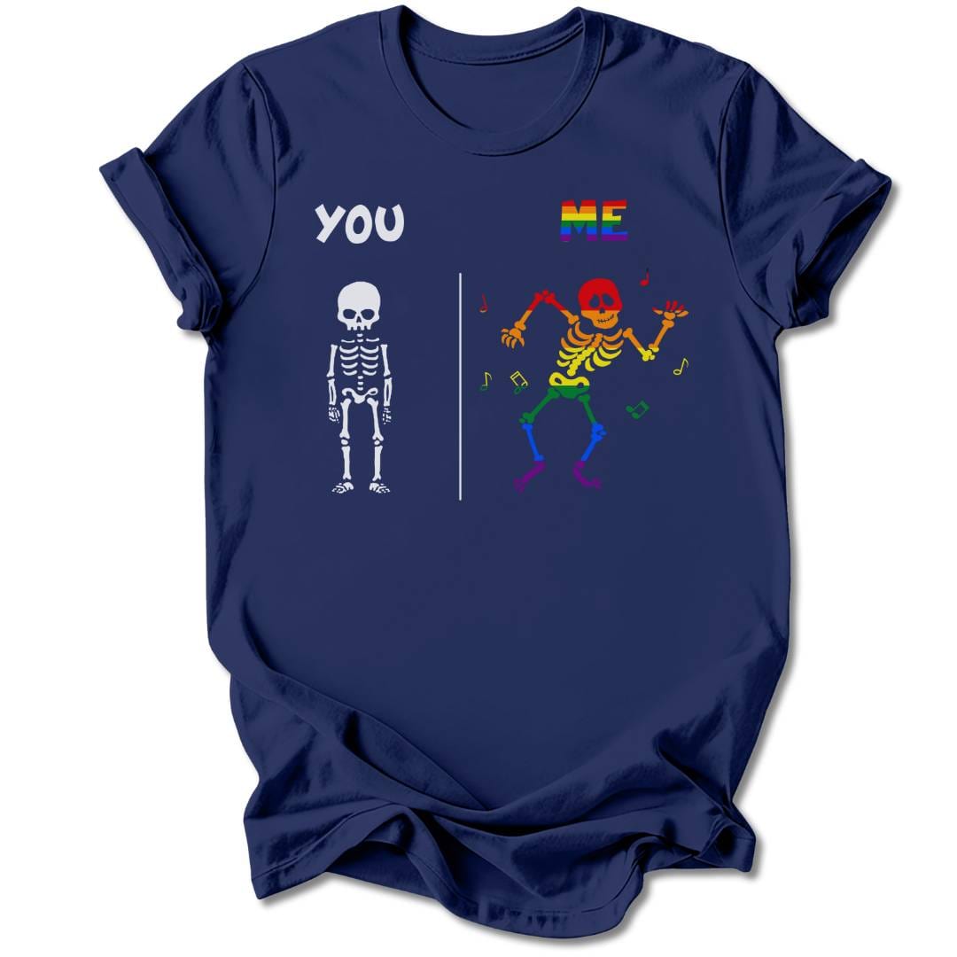 T-Shirt Navy / S YOU V ME T-SHIRT