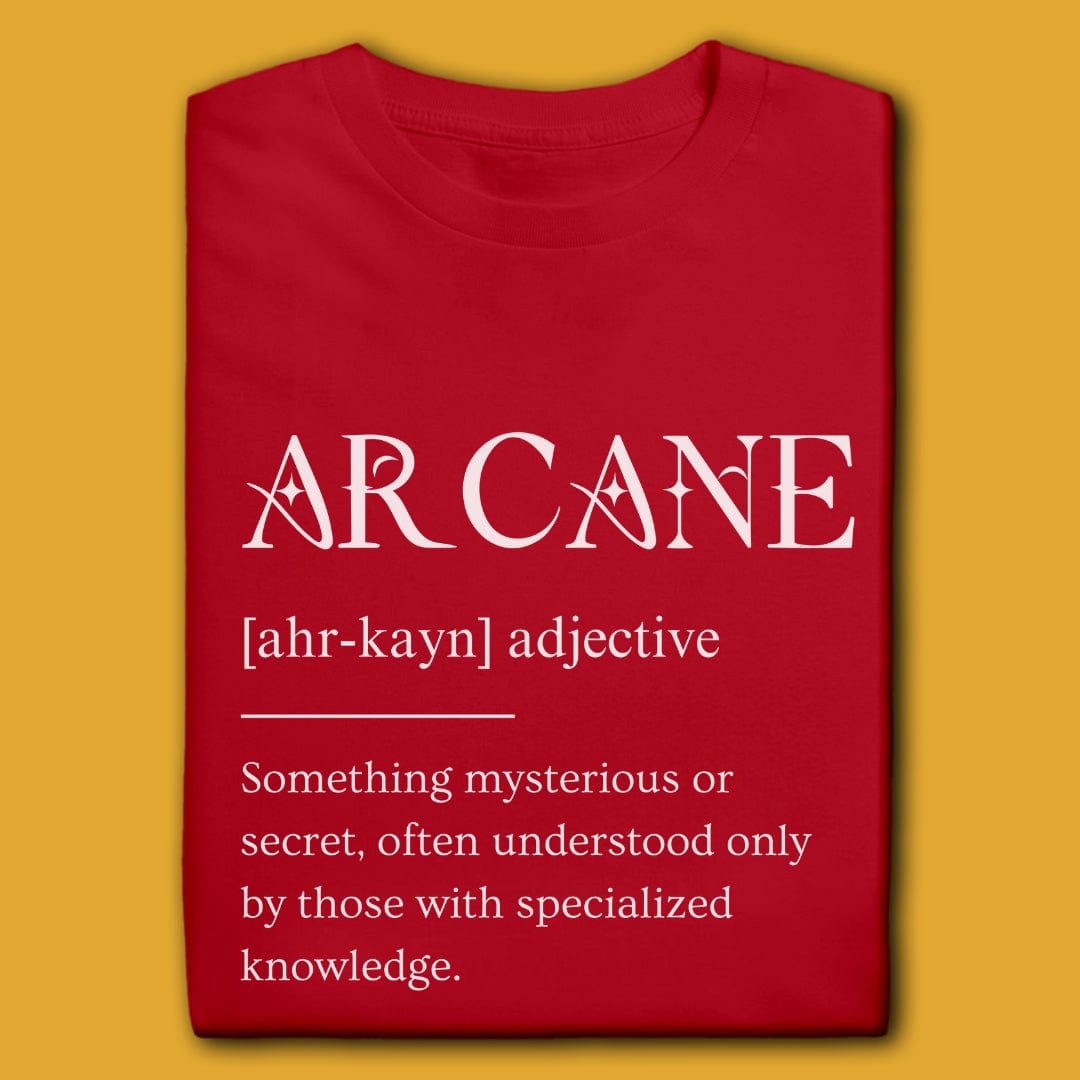 T-Shirt Red / M ARCANE DEFINITION T-SHIRT