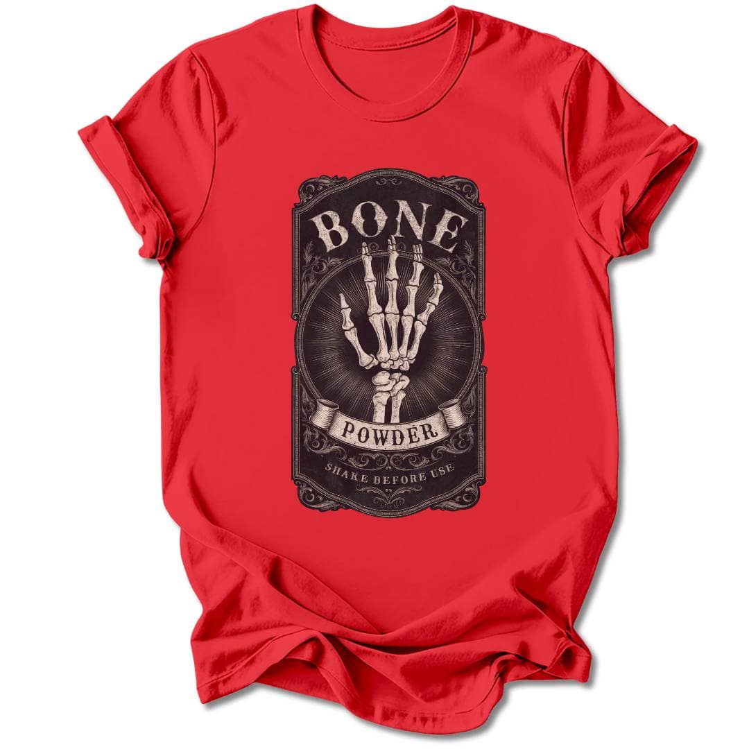 T-Shirt Red / M BONE POWDER T-SHIRT