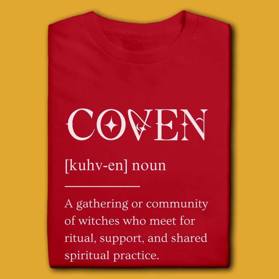 T-Shirt Red / M COVEN DEFINITION T-SHIRT