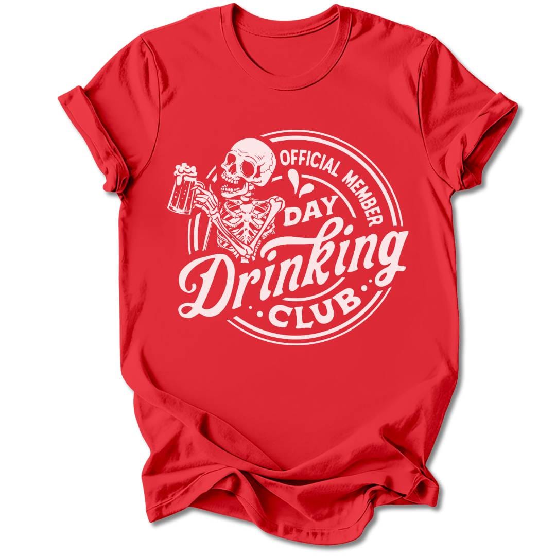 T-Shirt Red / M DAY DRINKING CLUB T-SHIRT