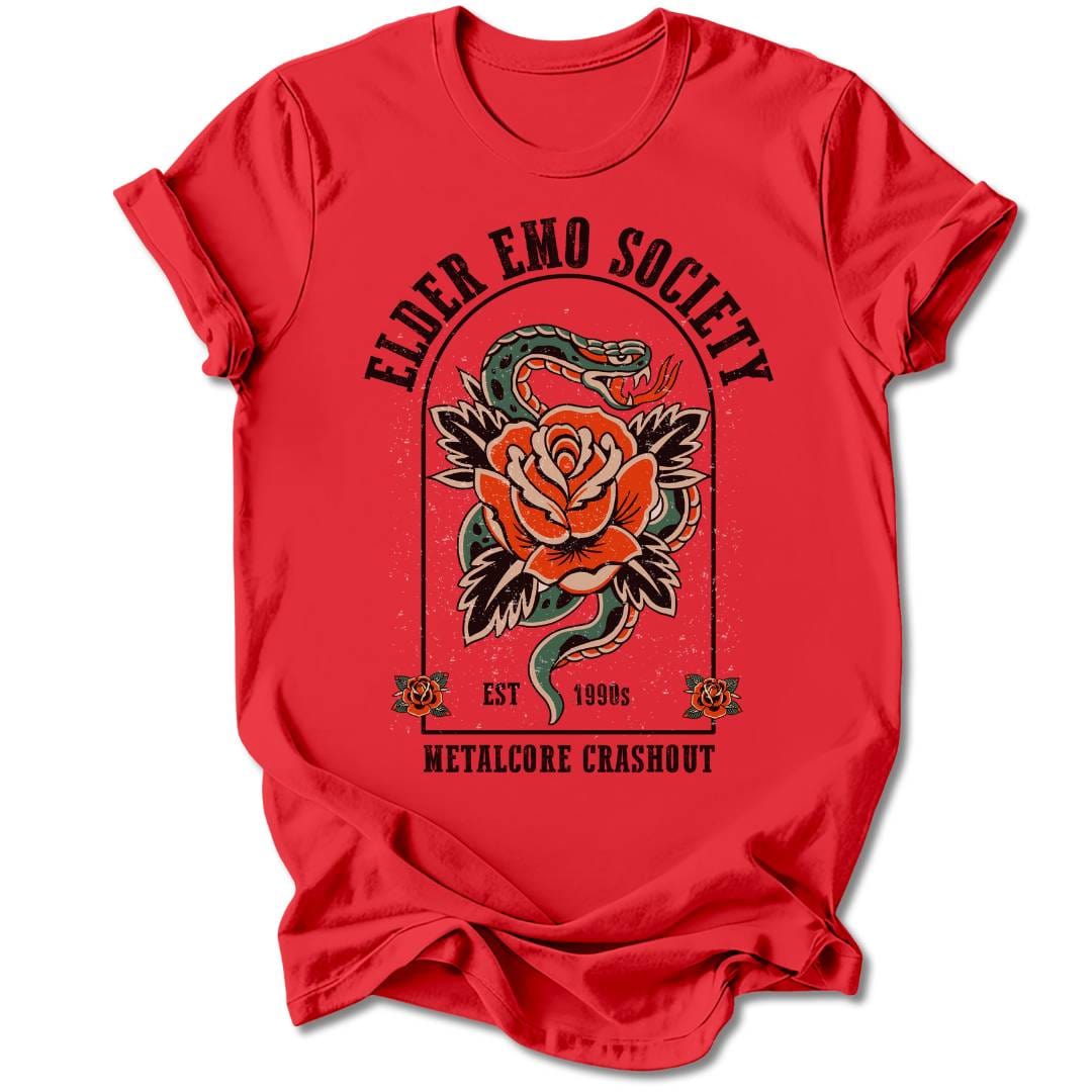 T-Shirt Red / M ELDER EMO SOCIETY