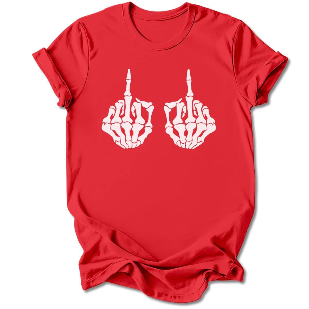 T-Shirt Red / M FLIP THE BIRD T-SHIRT