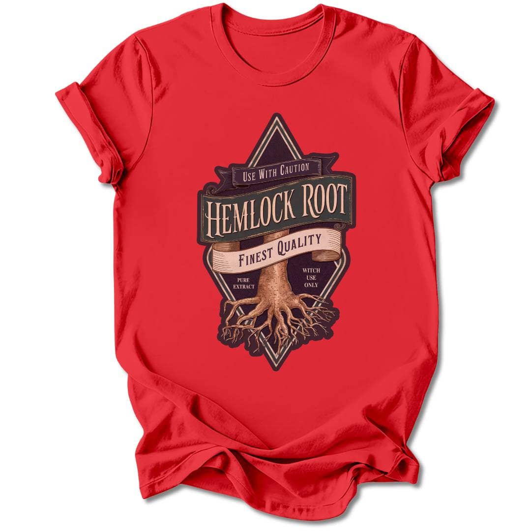 T-Shirt Red / M HEMLOCK ROOT T-SHIRT