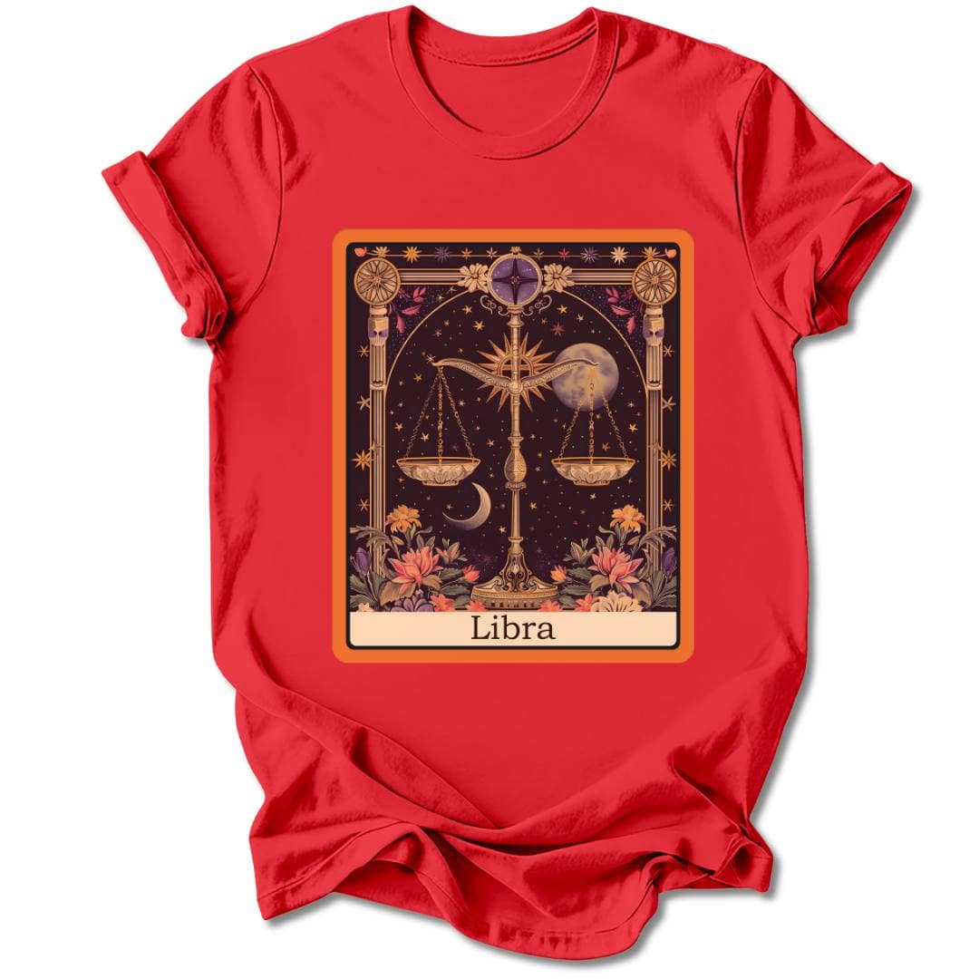 T-Shirt Red / M LIBRA T-SHIRT