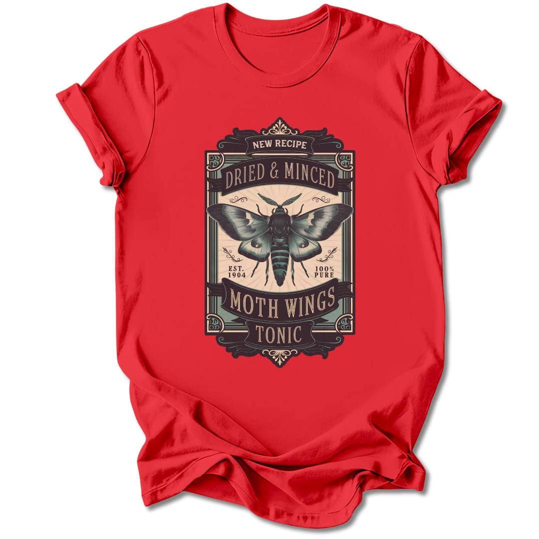 T-Shirt Red / M MOTH WINGS T-SHIRT