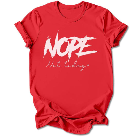 T-Shirt Red / M Nope T-Shirt