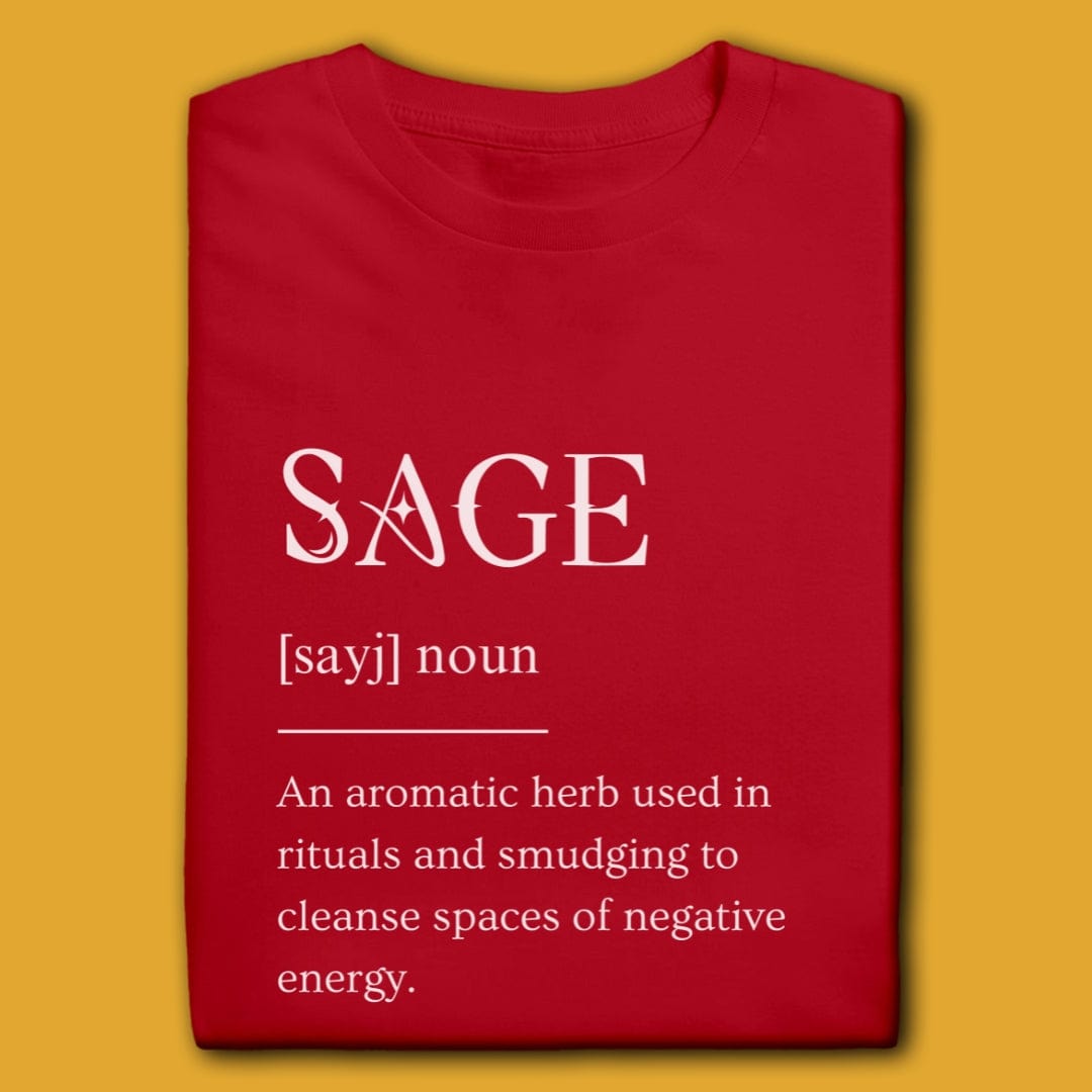 T-Shirt Red / M SAGE DEFINITION T-SHIRT