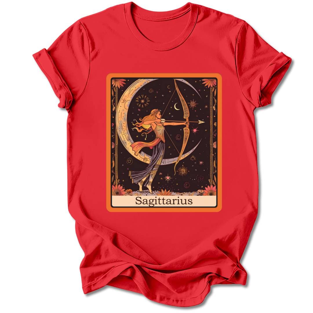 T-Shirt Red / M SAGITTARIUS T-SHIRT