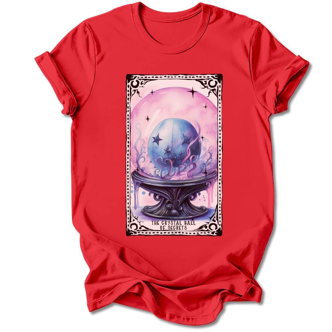 T-Shirt Red / M THE CRYSTAL BALL T-SHIRT