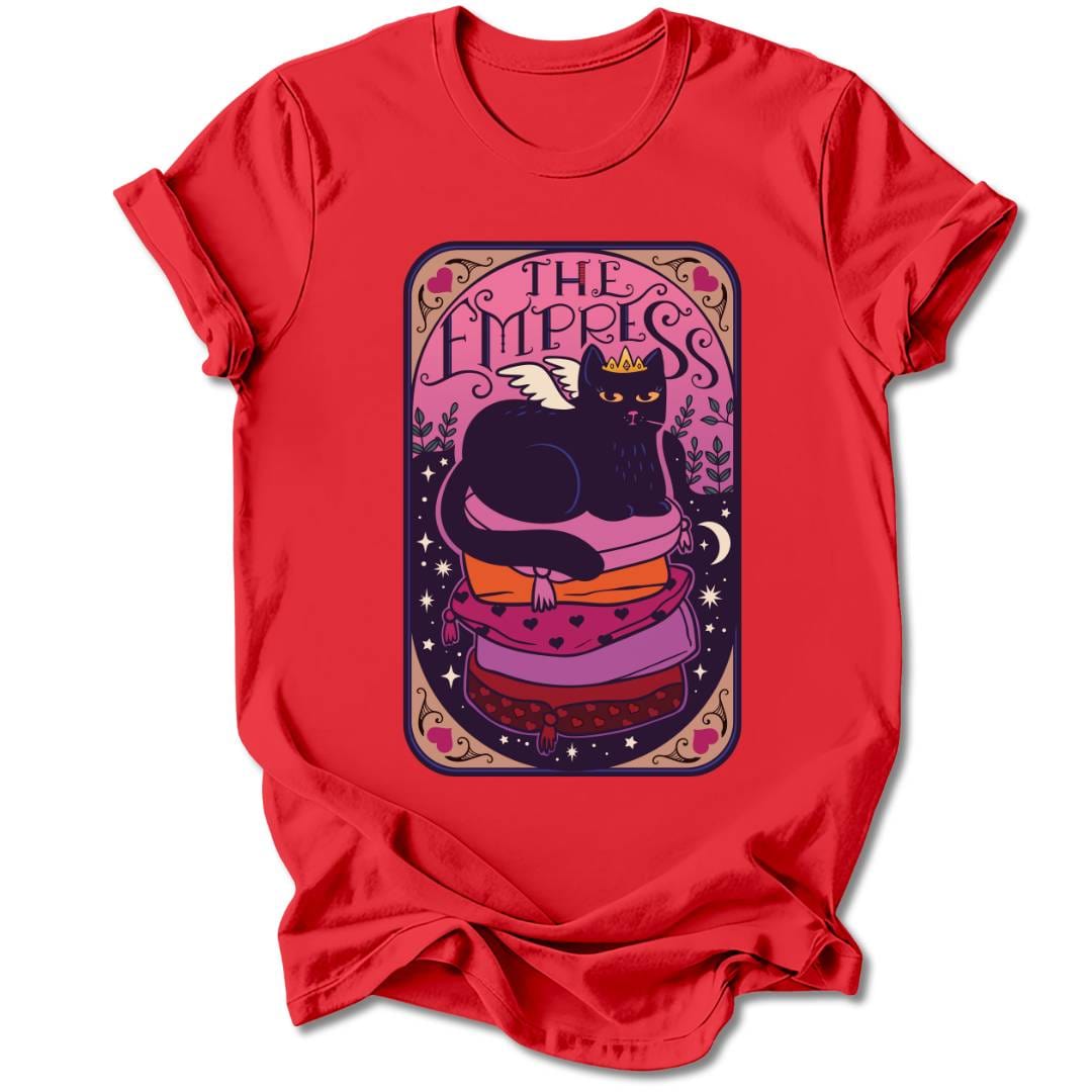 T-Shirt Red / M THE EMPRESS CAT T-SHIRT