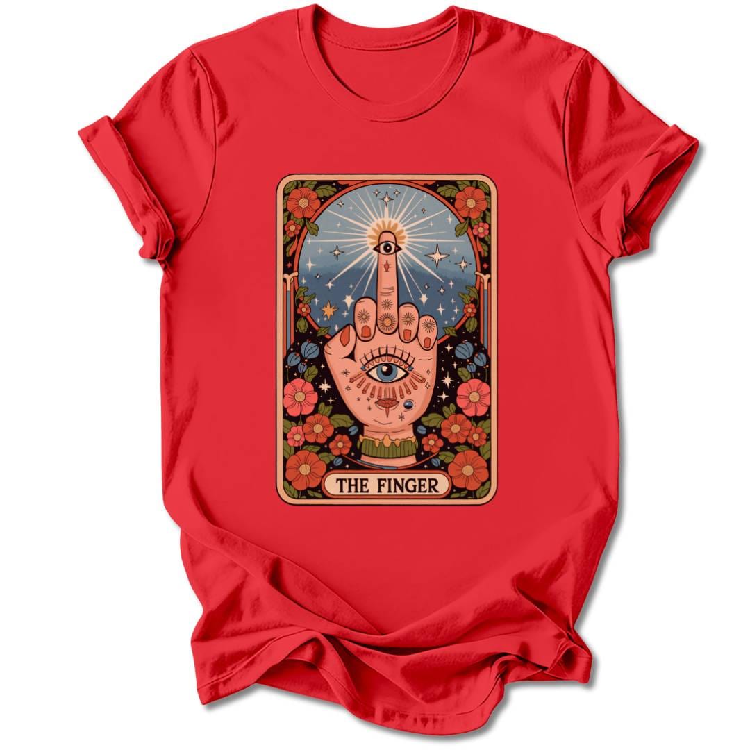 T-Shirt Red / M The Finger T-Shirt