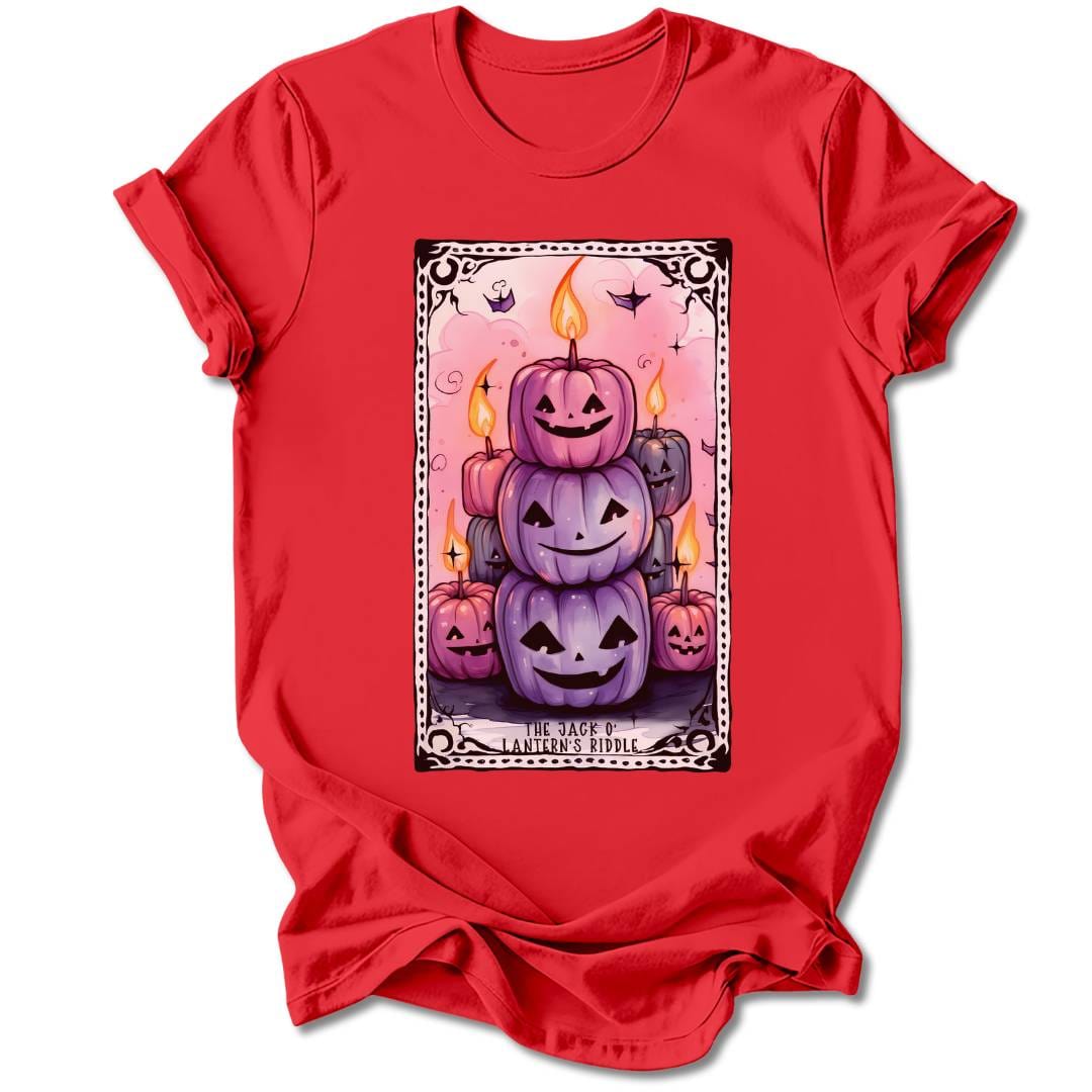 T-Shirt Red / M THE JACK O LANTERN'S RIDDLE T-SHIRT