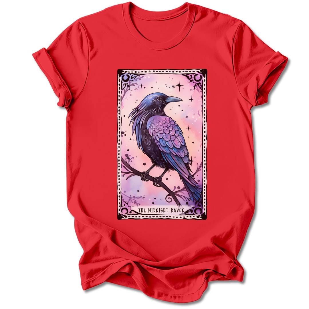 T-Shirt Red / M THE MIDNIGHT RAVEN T-SHIRT