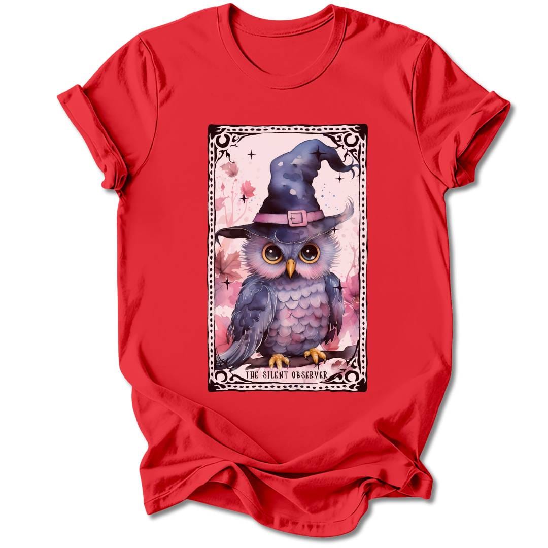 T-Shirt Red / M THE SILENT OBSERVER T-SHIRT