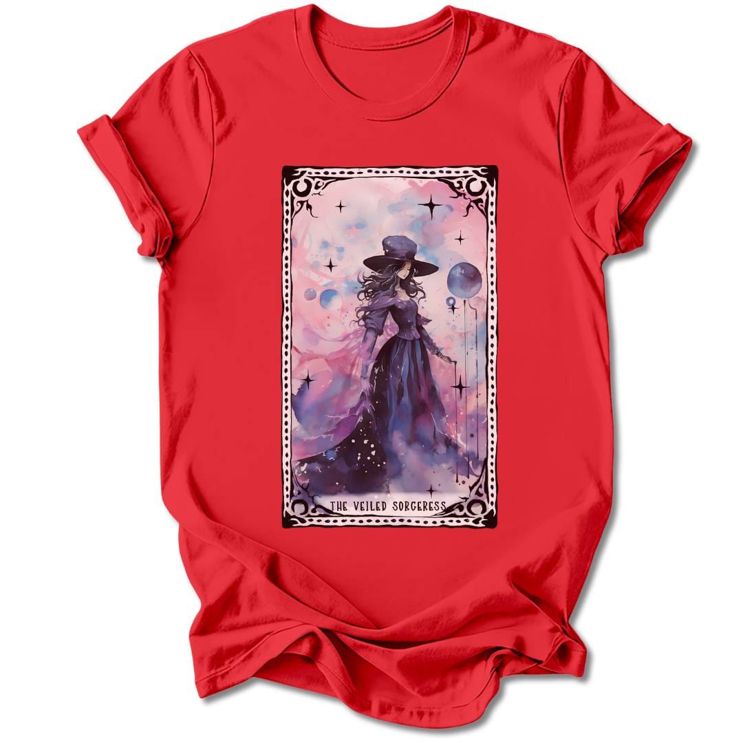 T-Shirt Red / M THE VEILED SORCERESS T-SHIRT