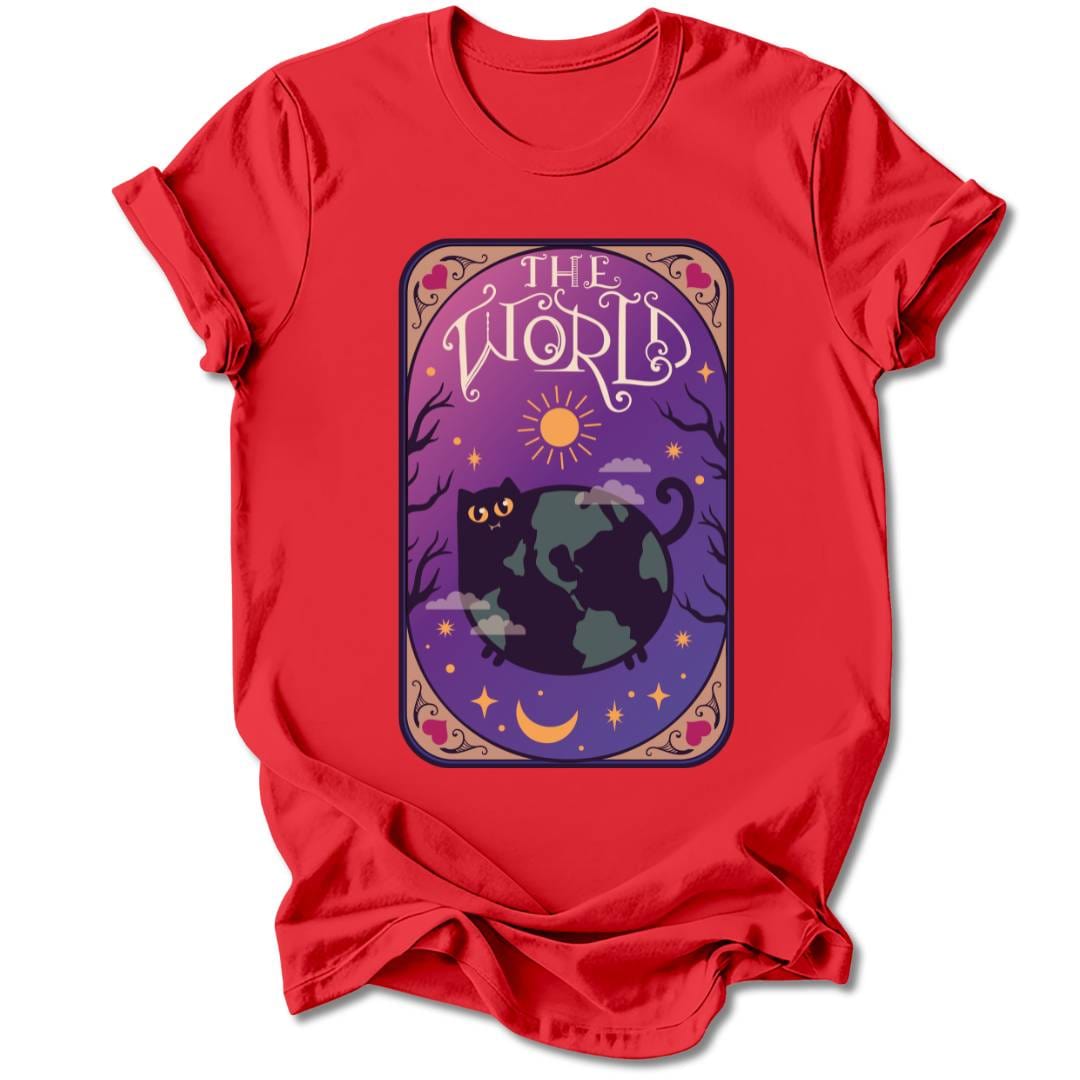 T-Shirt Red / M THE WORLD T-SHIRT