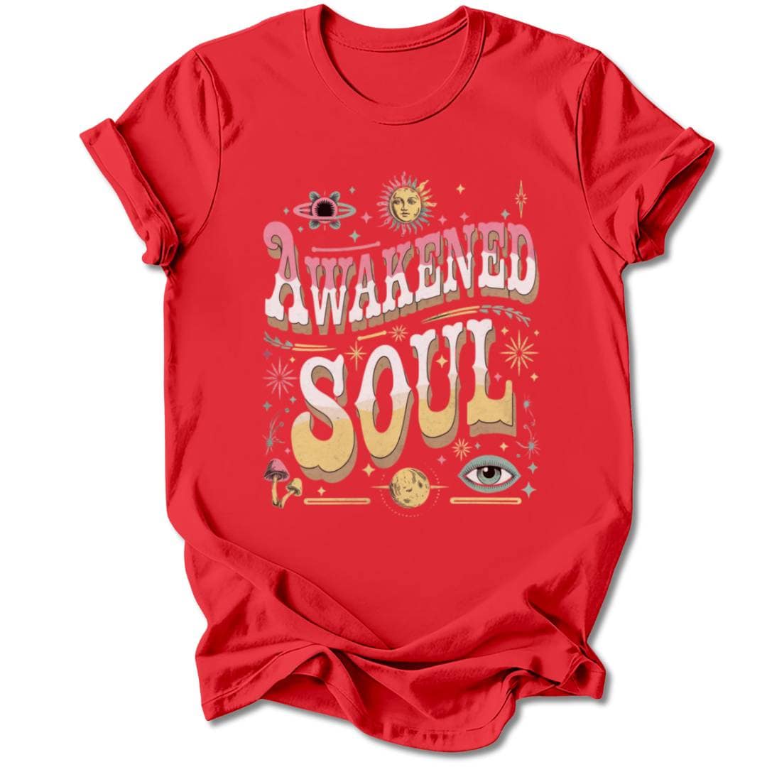 T-Shirt Red / S AWAKENED SOUL T-SHIRT