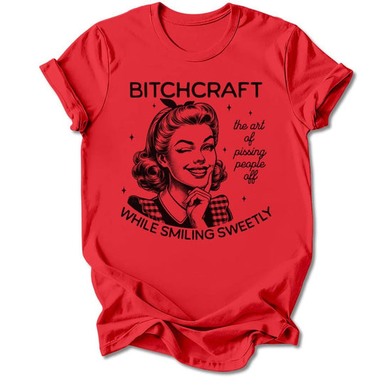 T-Shirt Red / S BITCHCRAFT T-SHIRT