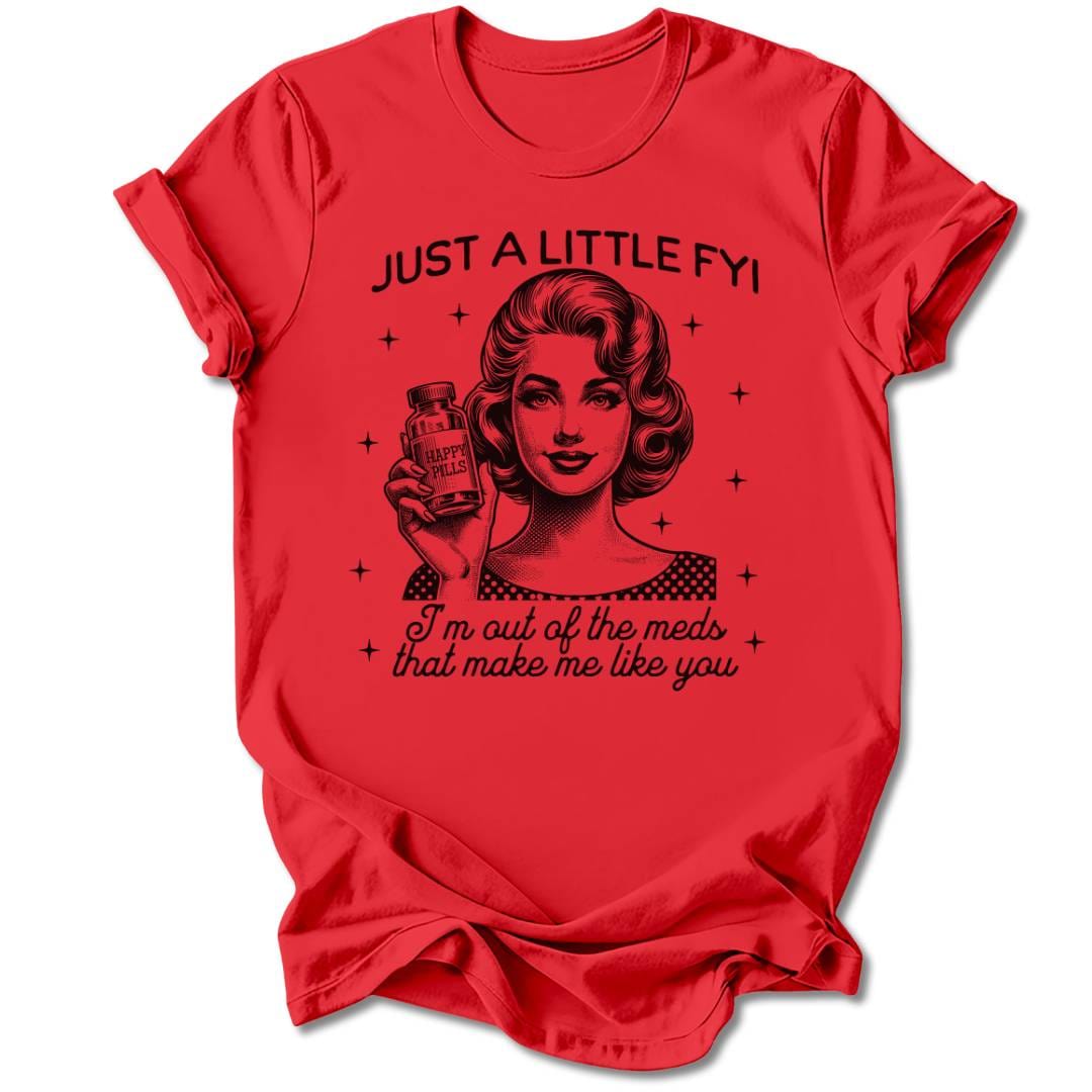 T-Shirt Red / S FYI T-SHIRT