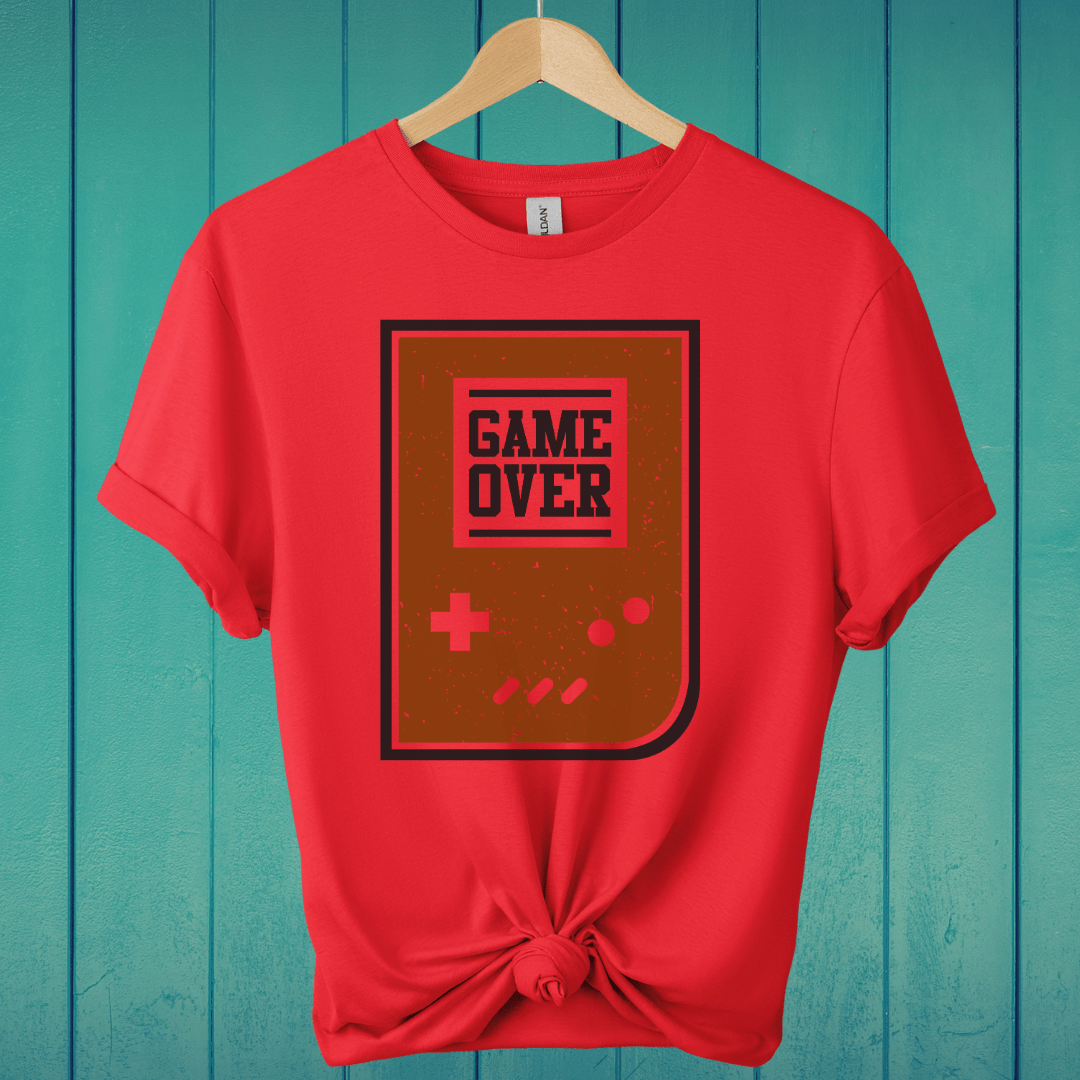 T-Shirt Red / S Game Over T-Shirt