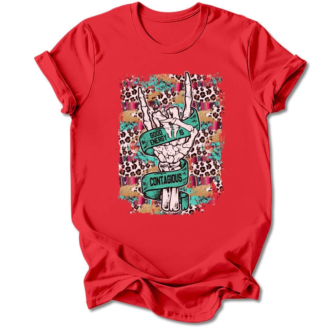 T-Shirt Red / S GOOD ENERGY T-SHIRT
