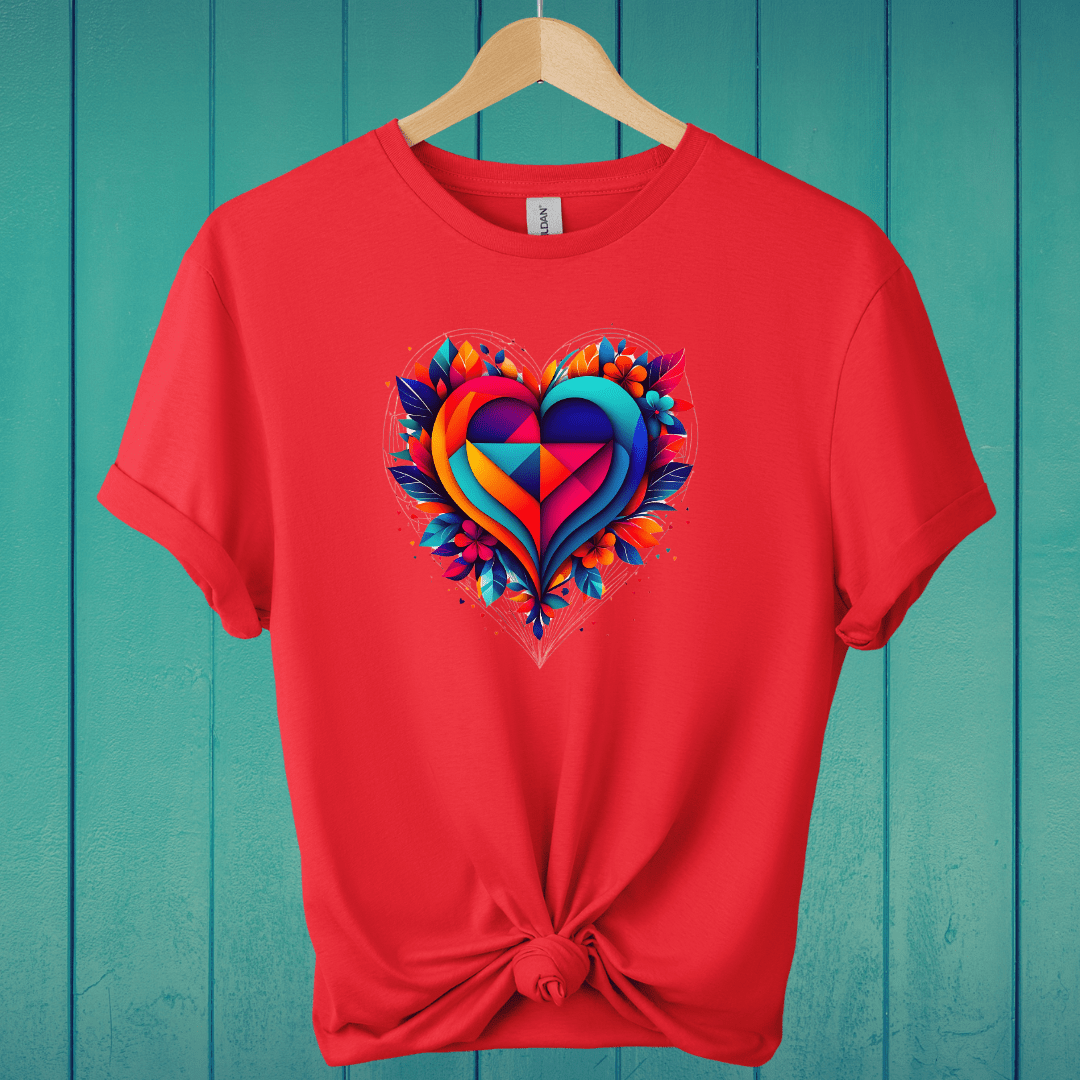 T-Shirt Red / S Heart Harmony T-Shirt