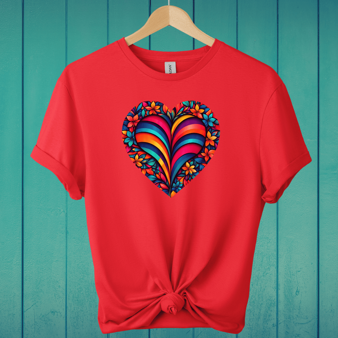 T-Shirt Red / S Heart Within a Heart T-Shirt