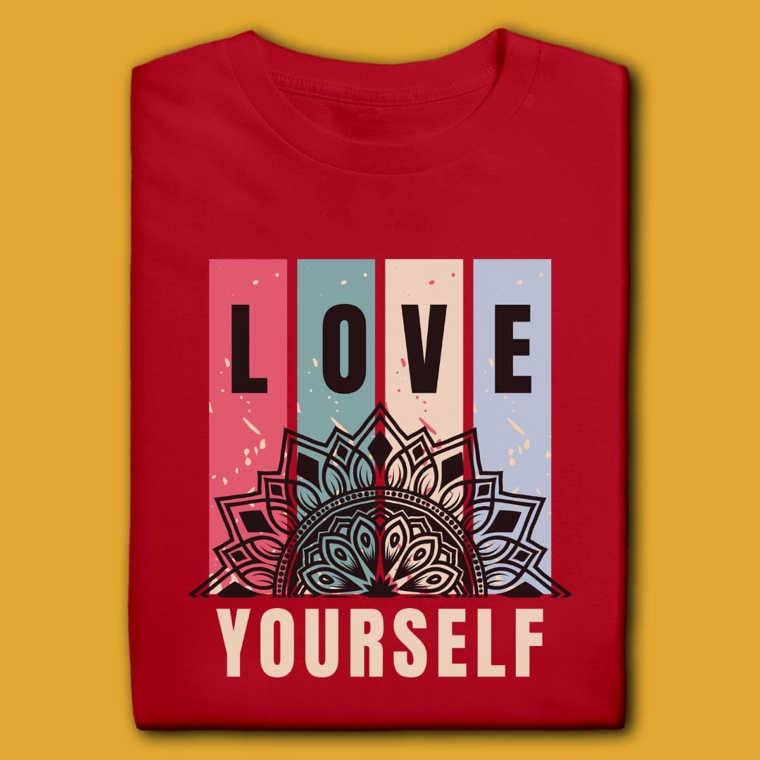 T-Shirt Red / S Love Yourself T-Shirt
