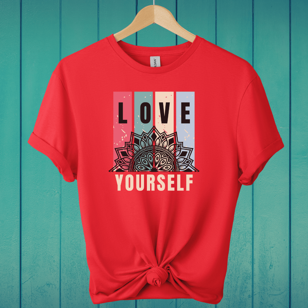 T-Shirt Red / S Love Yourself T-Shirt